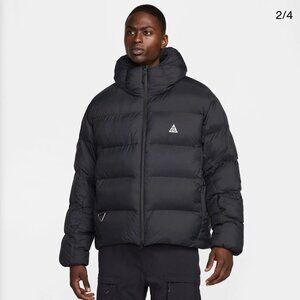 NEW $350 Nike ACG Lunar Lake PrimaLoft Jacket Black White FV8909-010 Size XXL